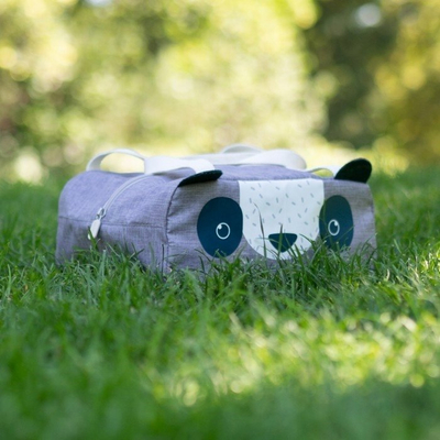 Çantë termike për kalama Monbento Wonder Panda, 6.5L, gri