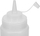 Shishe salce Yato YG-00552, 350 ml, plastike, e bardhë
