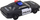 Makina lodër policie me telekomandë Drift Sports Car, 4WD, goma ndërruese, e bardhë blu