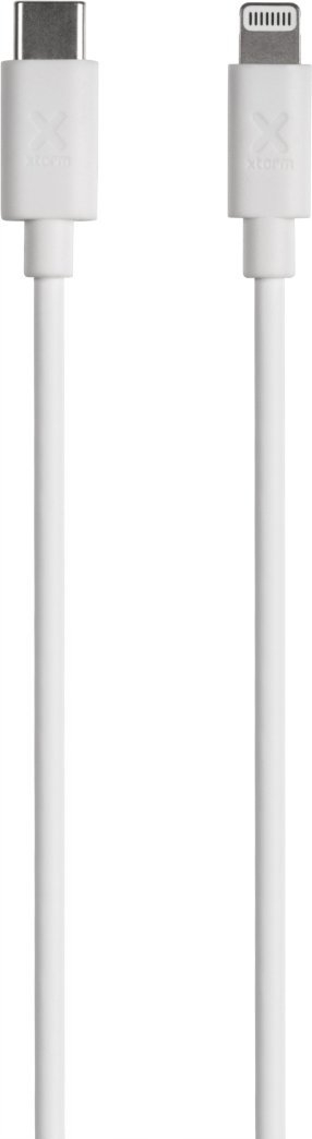 Kabllo kariku Xtorm CE003, USB-C n’Lightning, 1 m, e bardhë
