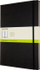 Fletore Moleskine Classic A4, faqe t'bardha, kapak i fortë i zi