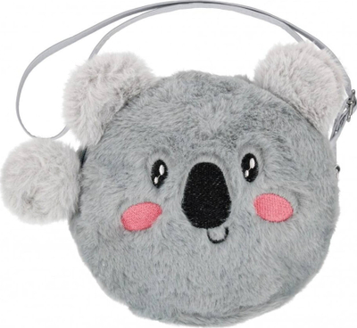 Çantë shpatullash Starpak Koala 483903, e vogël, rrip i rregullueshëm, gri