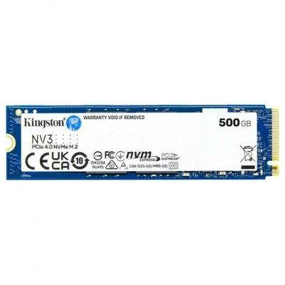 Disk SSD Kingston, NV3 M.2 Pcie 4.0 NVMe 500GB
