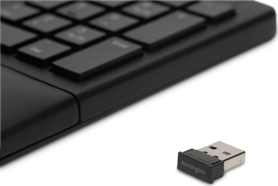 Tastierë Kensington Pro Fit Ergo Wireless, ergonomike, pa tela, e zezë