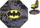Тапет за гејминг Subsonic Batman Gamer Floor Mat SA5590 B1, против лизгање, отпорен на вода, повеќебоен