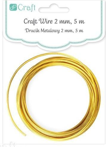 Tel alumini Dalprint Metal Wire, 2mm, 5m, ari