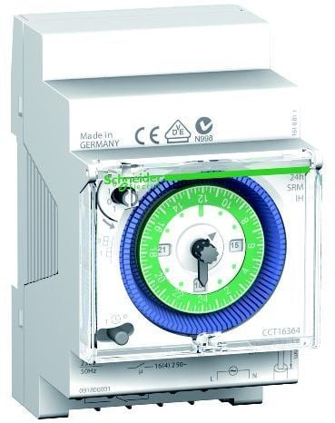 Programator analog ditor Schneider CCT16364, 16A, 230V