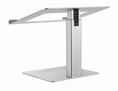 Stendë laptopi Gembird NBS D1 02, deri 15.6", alumin, argjendtë