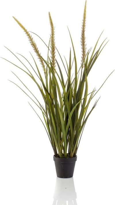 Bimë dekorative Cozy Ibiza, bar artificial me pendë, 90 cm, jeshile