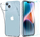 Set mbrojtës Spigen Crystal Pack për Apple iPhone 14 Plus, maskë transparente, xham i temperuar, transparent
