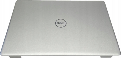 Kapak laptopi LCD Dell, i argjendtë