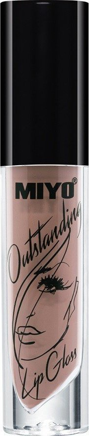 Gloss buzësh Miyo Outstanding Itsy Bitsy, 4 ml, nude