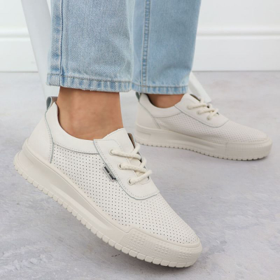 Atlete lëkure për femra Sergio Leone PB236-S, me thembër wedge, të zeza