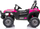Makina elektrike për kalamaj BBH-016, 12V, xhip, rozë
