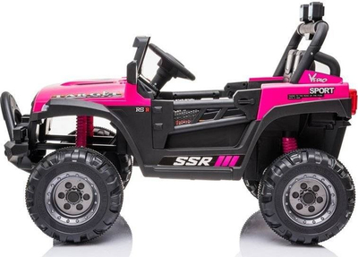 Makina elektrike për kalamaj BBH-016, 12V, xhip, rozë