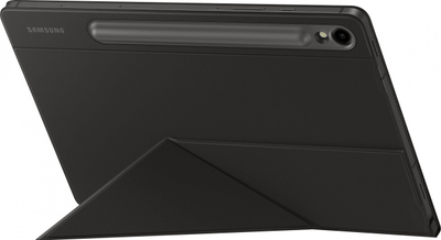 Mbështjellës tablet Samsung Smart Book Cover për Galaxy Tab S9 11", funksion palosje, i zi