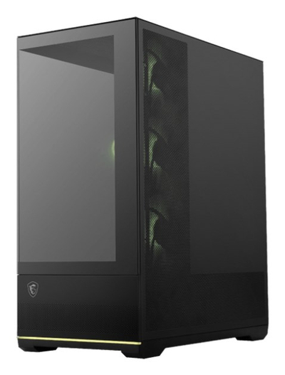 Kuti kompjuteri MSI MAG PANO 110R PZ, Mid Tower, ARGB, xham i temperuar, e zezë