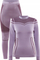 Set të brendshme termike për femra Craft Core Dry Fuseknit W, madhësia L, vjollcë