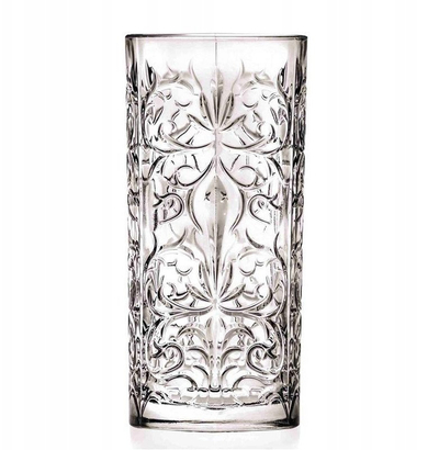 Gotë për pije RCR Tattoo Soft Drink, qelq, transparente