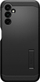 Mbulesë telefoni Spigen Tough Armor për Samsung Galaxy A14 LTE, mbrojtje e fortë, me mbështetëse, e zezë