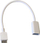 Kabllo USB Art USB-A - microUSB, e bardhë