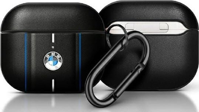 Këllëf BMW Color Lines BMAP222RVSK për AirPods Pro 2, me karabinë, i zi