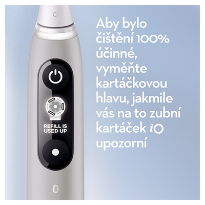 Brushë dhëmbësh elektrike Seria iO 6 Gri Opal Oral B