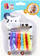 Играчка гушка BAM BAM Rattle Little Cow With Rings 515053, со прстен, во повеќе бои