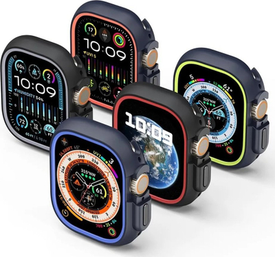 Mbulesë mbrojtëse Dux Ducis Bamo për Apple Watch Ultra 49mm, PC i fortë, Black Gray