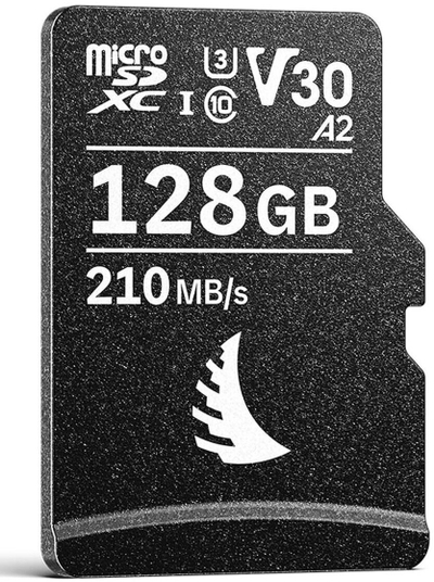 Мемориска картичка microSDXC Angelbird AV Pro MK2, 128GB, V30 A2, црна