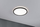 Panel t'avani Paulmann Atria Shine, Ø29 cm, dritë e bardhë neutrale, i zi
