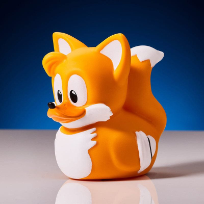 Figurine koleksionuese Sonic the Hedgehog TUBBZ Tails Mini Edition, dekor, shumëngjyrëshe