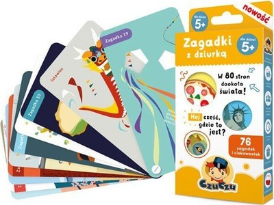 Fletore enigmesh Riddles With a Hole, 38 lojëra mendimi, mosha 5+