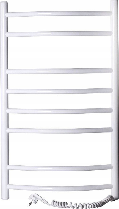 Електричен радијатор за бања Thermoval TVB CL 80 P, 800 x 480 mm, бел