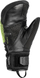 Doreza ski për fëmijë LEKI WCR Coach 3D Junior Mitt, Softshell, izolim Thinsulate, e zezë jeshile