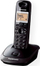 Telefoni fiks pa tela Panasonic KX-TG2511FXT, me ekran LCD, mban 50 numra në memorie, i zi