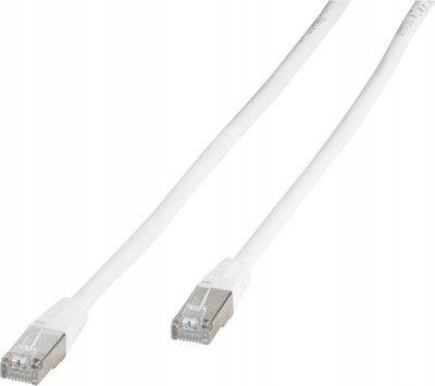 Kabllo rrjeti Vivanco Cat 6, 5m, e bardhë