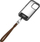 Rrip telefoni universal Audi, 28cm, lëkurë eko, kafe
