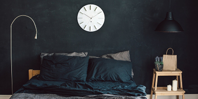 Future Time FT2010WH Тркалезен Ѕиден Часовник, Бел, 40 cm