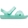 Sandale fëmijësh Crocs Classic Cross Strap Charm, Croslite, mbyllje me shirit ngjitës, shumëngjyrëshe