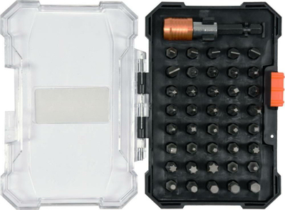 Set bitash Sthor 1/4" CrV MIX, 41 copë, për kaçavidë
