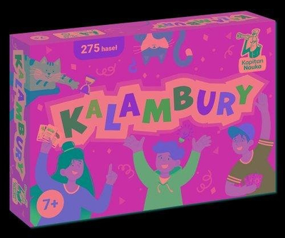 Loja me shoqni Captain Science Charades, me letra me figura, për familje dhe kalamaj