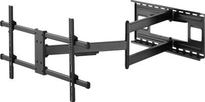 Mbajtëse muri për TV InLine, 43-80", krah lëvizës, deri 50 kg, e zezë