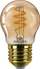 Llampë LED Philips Vintage E27 P45, 2.6W, 1800K, e artë
