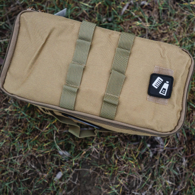 Çantë kampingu Offlander Offroad Camping Bag Horizontal 10L, poliester, 350g, ngjyrë khaki