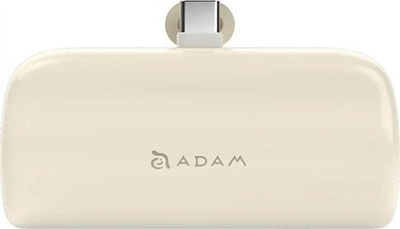 Karikues portativ Adam Elements Gravity P5C, 5000mAh, USB-C, bezhë