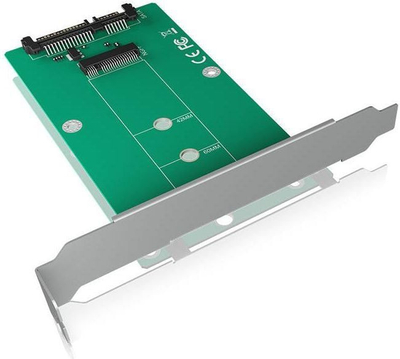 Adapter SSD M.2 RaidSonic ICY BOX IB-CVB516, SATA 6Gb/s, 6 GBps, i gjelbër