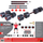 Set hantelash hibrid Pure2Improve, 40 kg, i zi