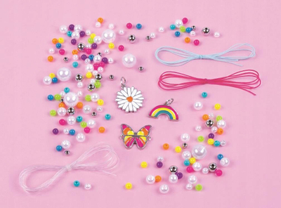 Set kreativ byzylykësh Rainbow Treasure, der i në 5 byzylykë shumëngjyrësh