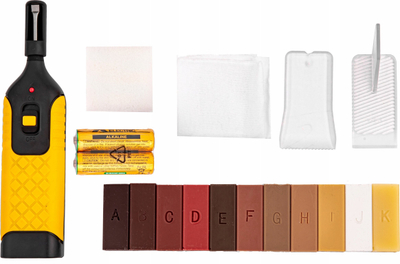 Set për ndreqje dyshemeje GEKO G30145, për pllaka dhe parket, shumëngjyrësh